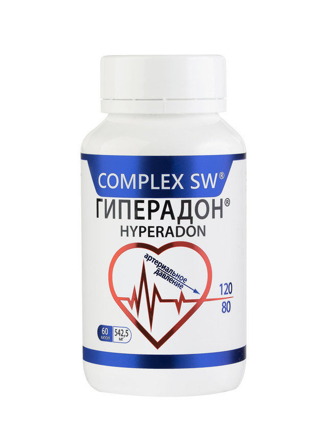 Гиперадон Complex SW для нормализации артериального давления 542 мг капсулы 60 шт.