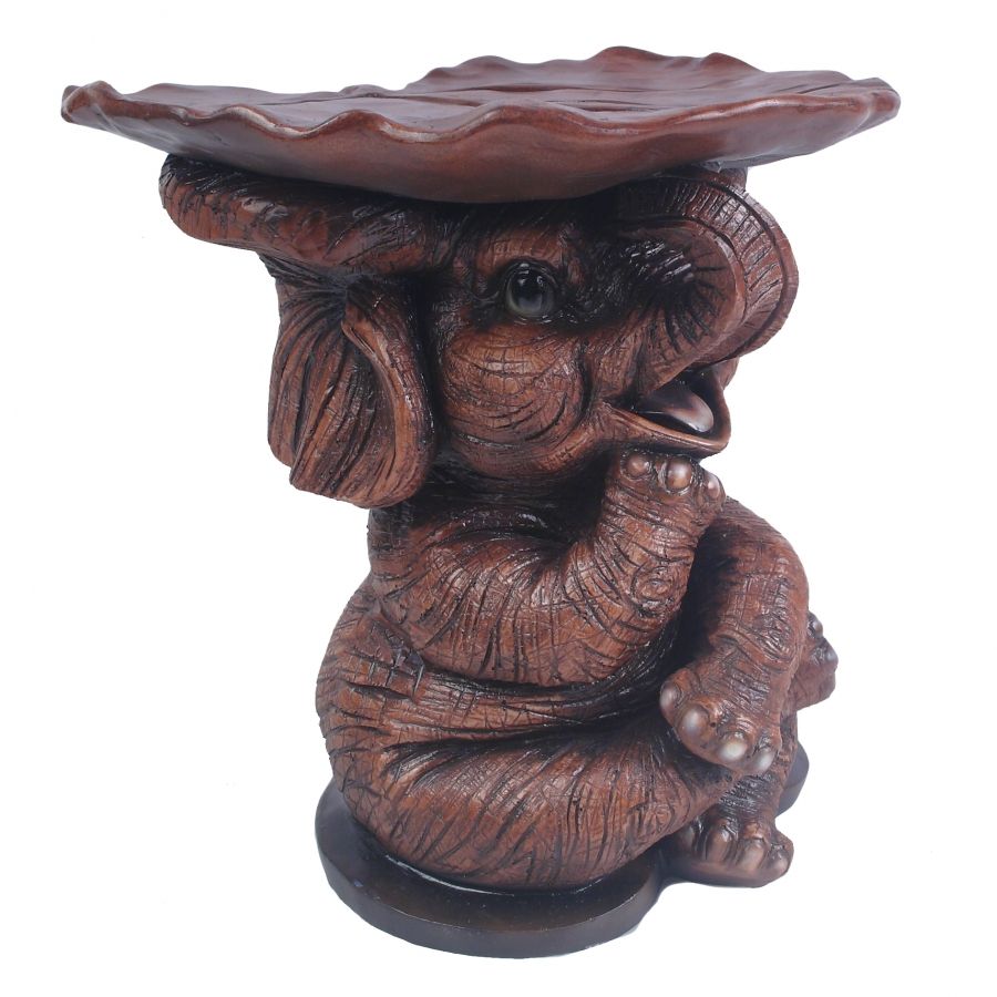 

Изделие декоративное Слон (цвет красное дерево), 28*28*29см KSMR-713097/PP005, Коричневый