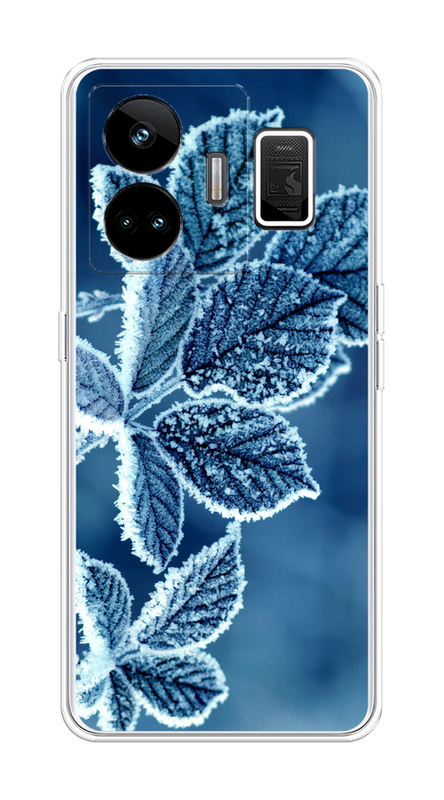 

Чехол на Realme GT Neo 5 5G/GT 3 "Зима 6", Бирюзовый;белый, 2513650-2