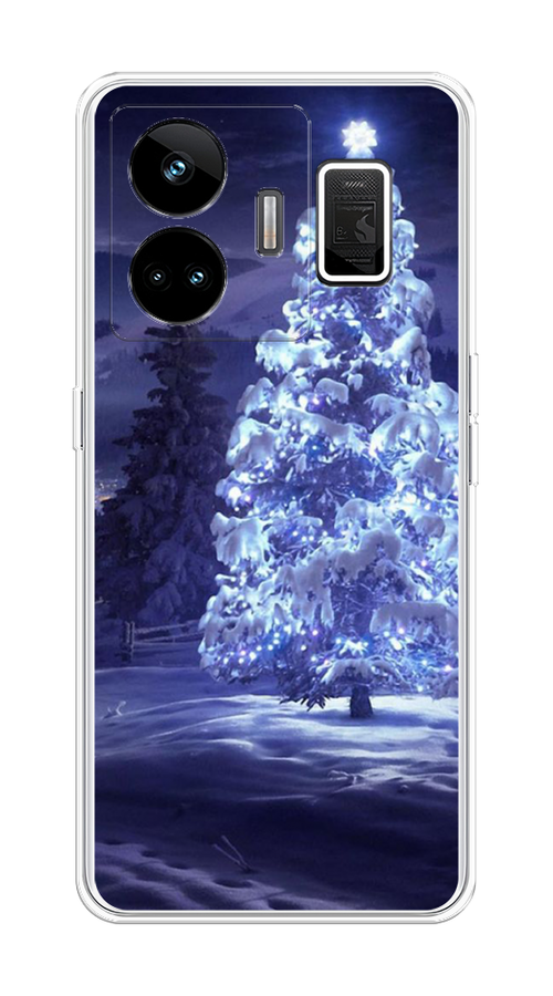 

Чехол на Realme GT Neo 5 5G/GT 3 "Зима 4", Синий;черный;белый, 2513650-2