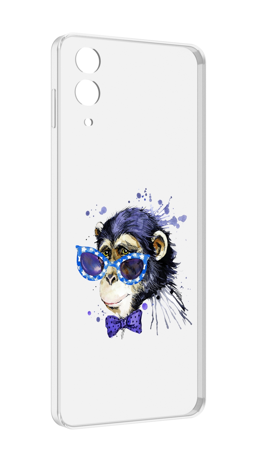 

Чехол MyPads акварельная обезьяна для Samsung Galaxy Z Flip 4 (SM-F721), Прозрачный, Tocco