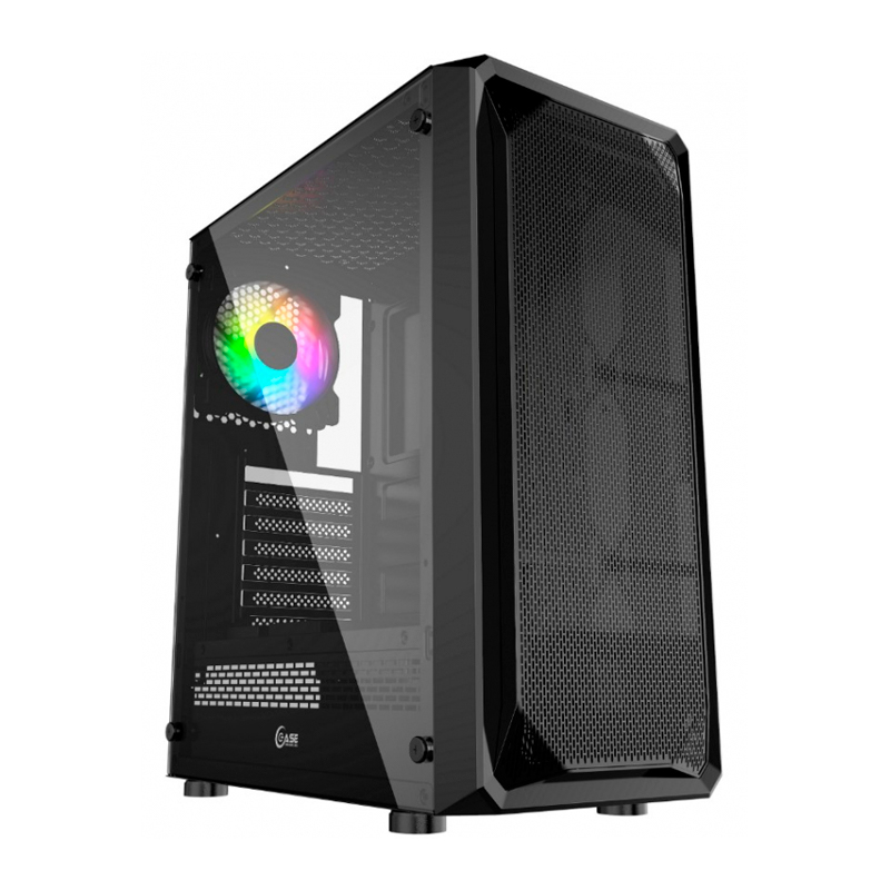 

Корпус компьютерный Powercase CMIZB-L1 без БП, Black