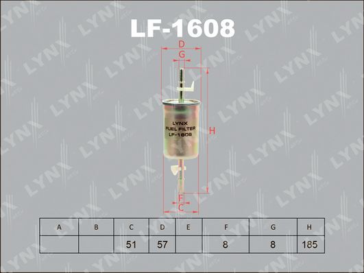 Фильтр топливный подходит для FORD Focus I 1.4-2.0 98-04 / II 2.0 04 / C-MAX 2.0 04-07, MA