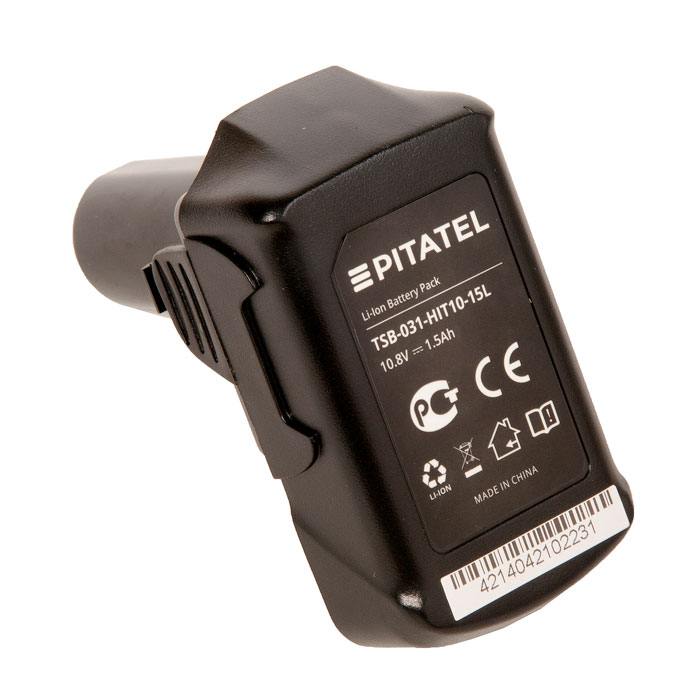 фото Аккумуляторная батарея pitatel tsb-031-hit10-15l для hitachi li-ion 10,8v 1,5ah