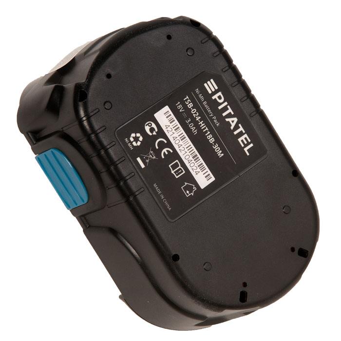 

Аккумуляторная батарея Pitatel TSB-024-HIT18B-30M для HITACHI Ni-Mh 18V 3Ah, TSB-024-HIT18B-30M