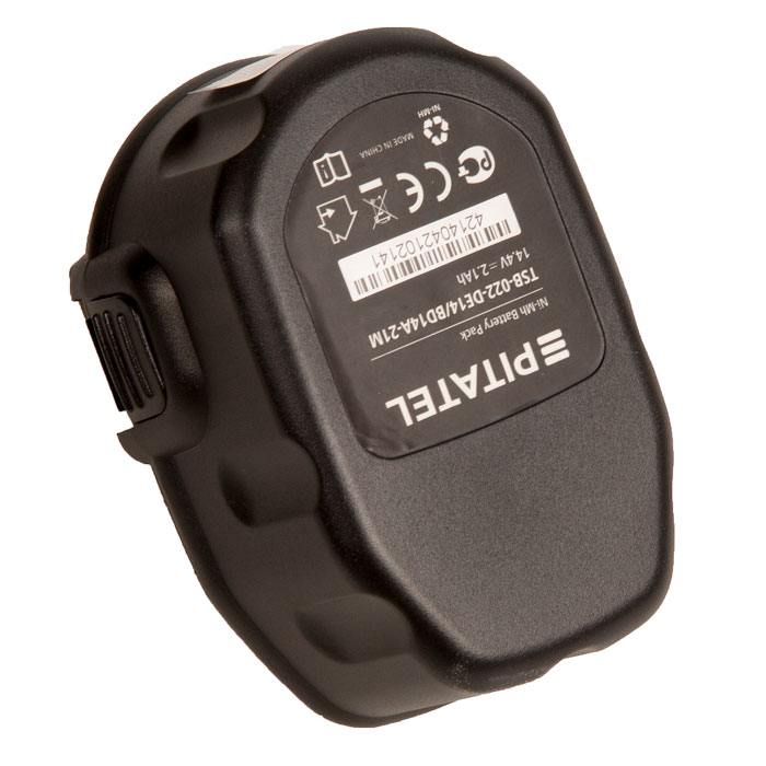 Аккумуляторная батарея Pitatel TSB-022-DE14/BD14A-21M для DEWALT Ni-Mh 14,4V 2,1Ah аккумуляторная батарея dewalt