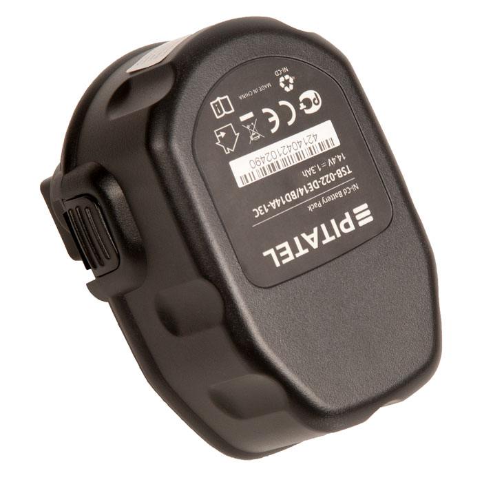 

Аккумуляторная батарея Pitatel TSB-022-DE14/BD14A-13C для DEWALT, Ni-Cd 14,4V 1,3Ah, TSB-022-DE14/BD14A-13C