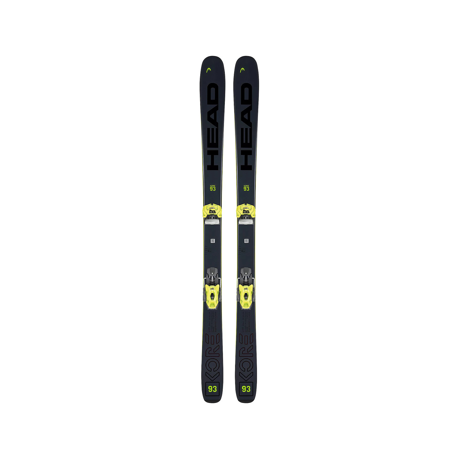 

Горные лыжи Head Kore 93 + ATTACK 11 GW 23/24, 170, Черный, Kore 93 + ATTACK 11 GW