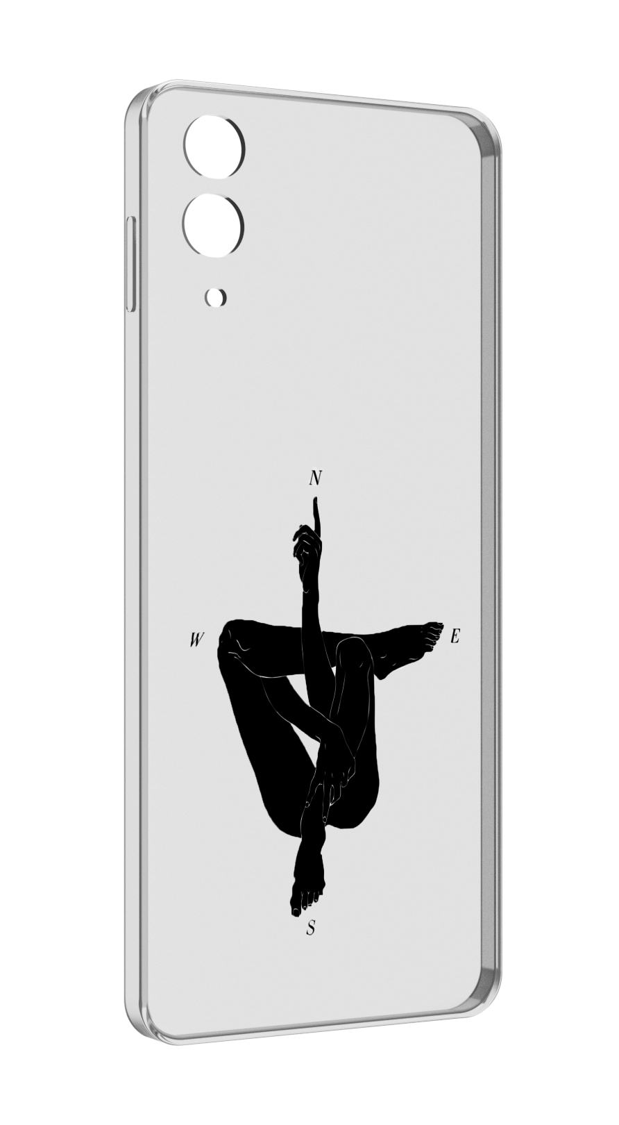 

Чехол MyPads живой компас для Samsung Galaxy Z Flip 4 (SM-F721), Прозрачный, Tocco