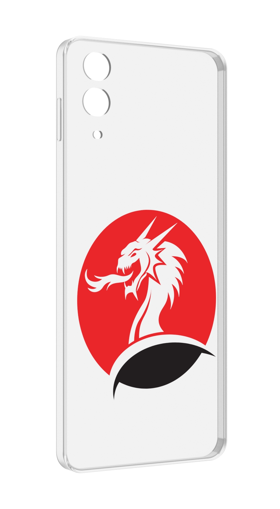 

Чехол MyPads дракон-рисунок для Samsung Galaxy Z Flip 4 (SM-F721), Прозрачный, Tocco