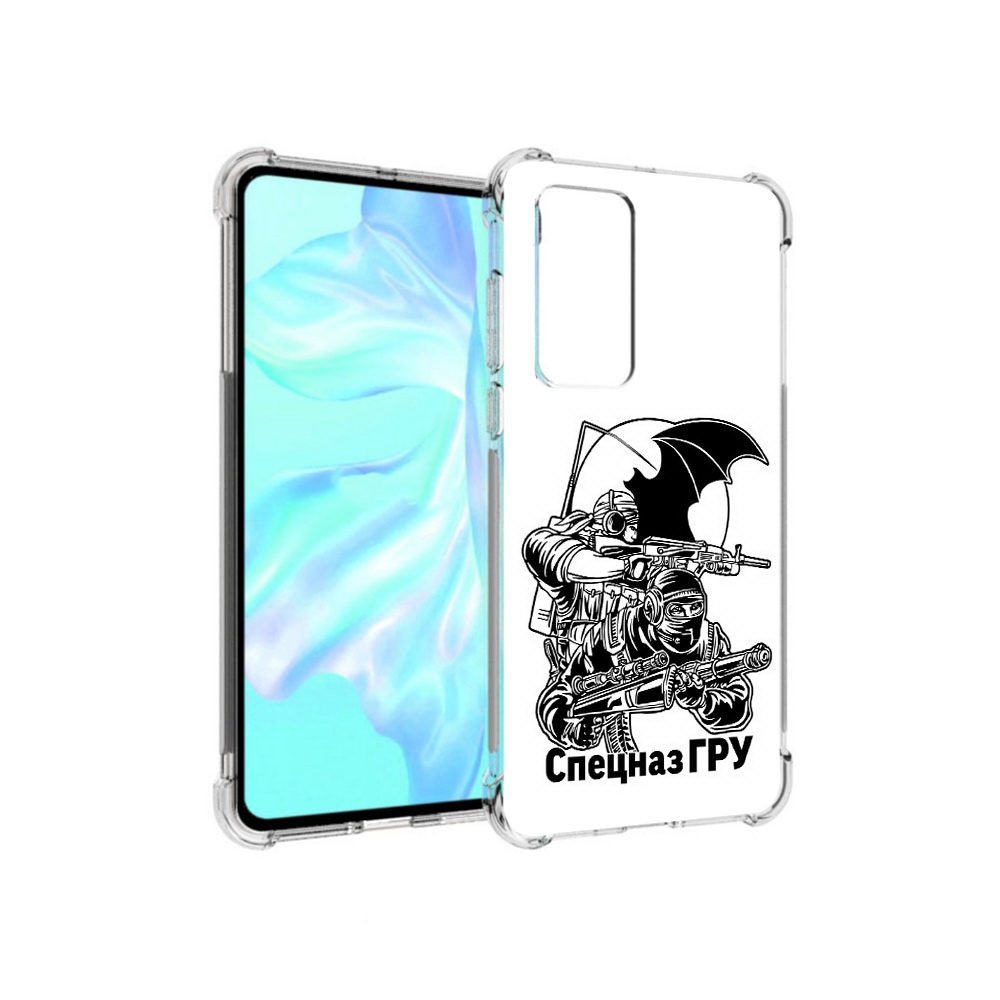 

Чехол MyPads Tocco для Huawei P40 спецназ гру, Прозрачный, Tocco