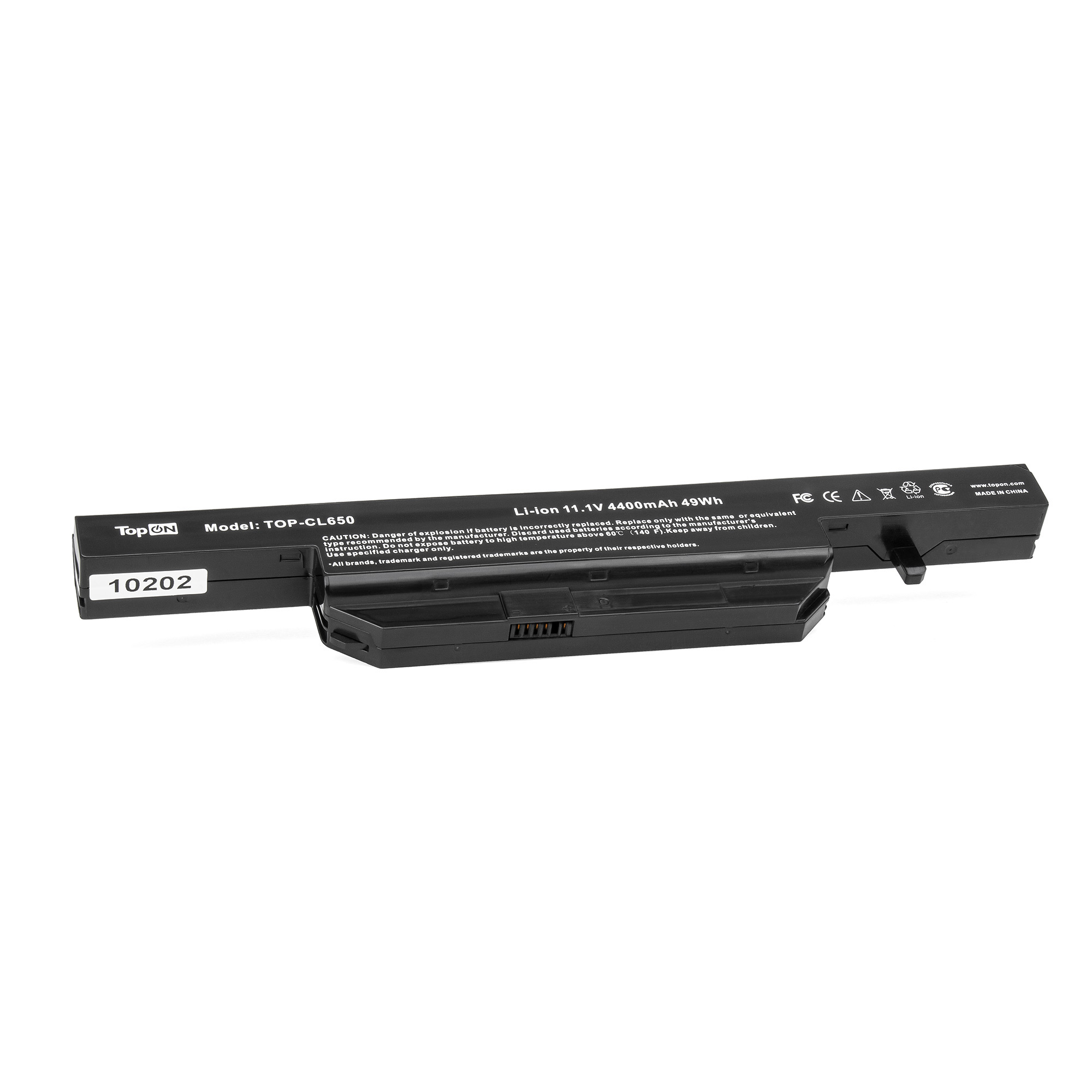 

Аккумулятор для ноутбука DNS, Clevo W650S, W650SH, Hasee K610C, K750D Series. 11.1V 4400mA, TOP-CL650