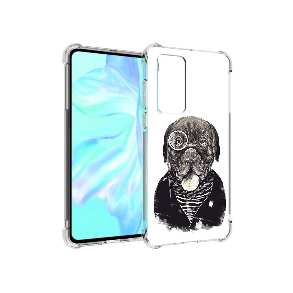 

Чехол MyPads Tocco для Huawei P40 солидный песик, Прозрачный, Tocco