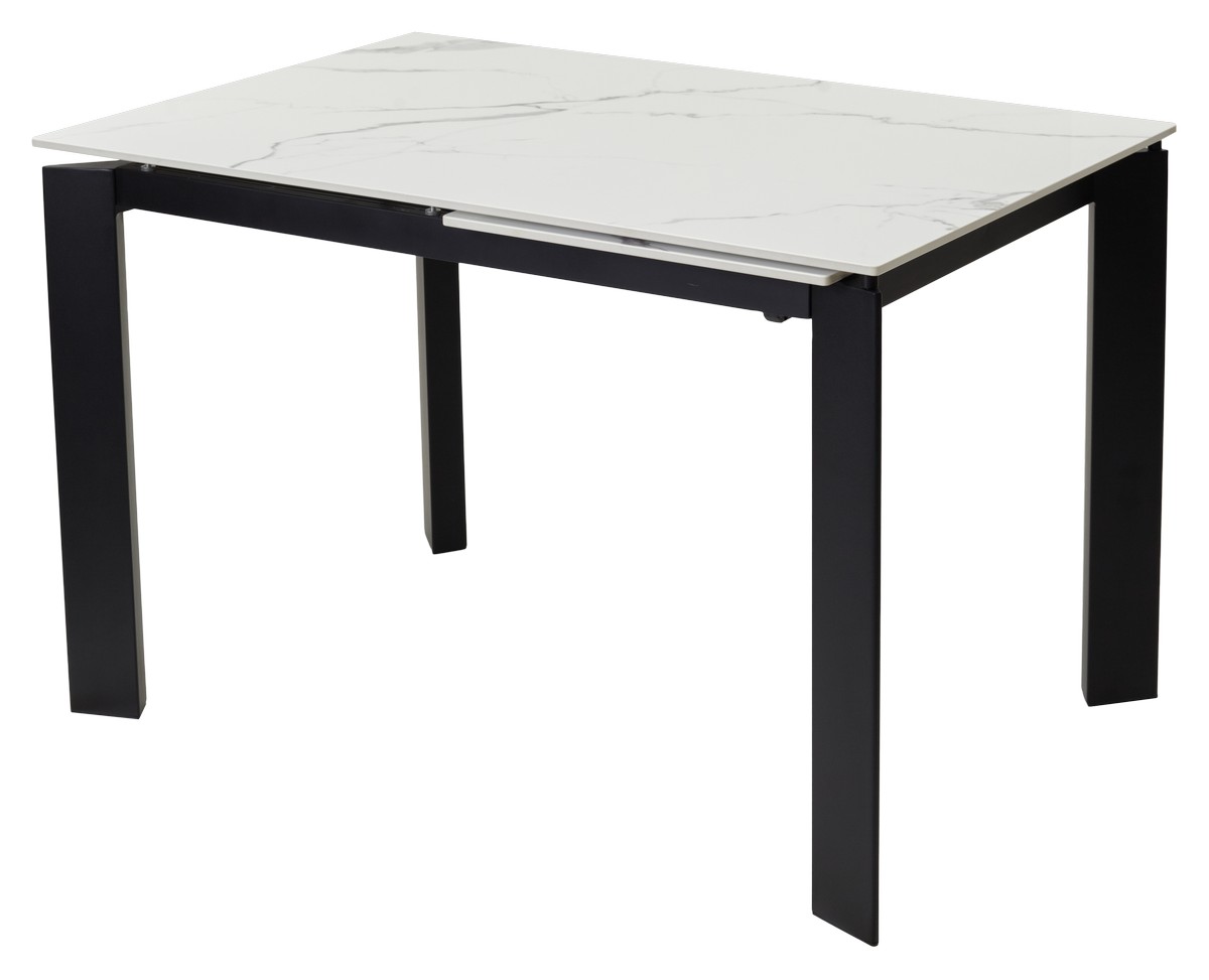 

Стол М-City CORNER 120 GLOSS STATUARIO WHITE SINTERED STONE / BLACK