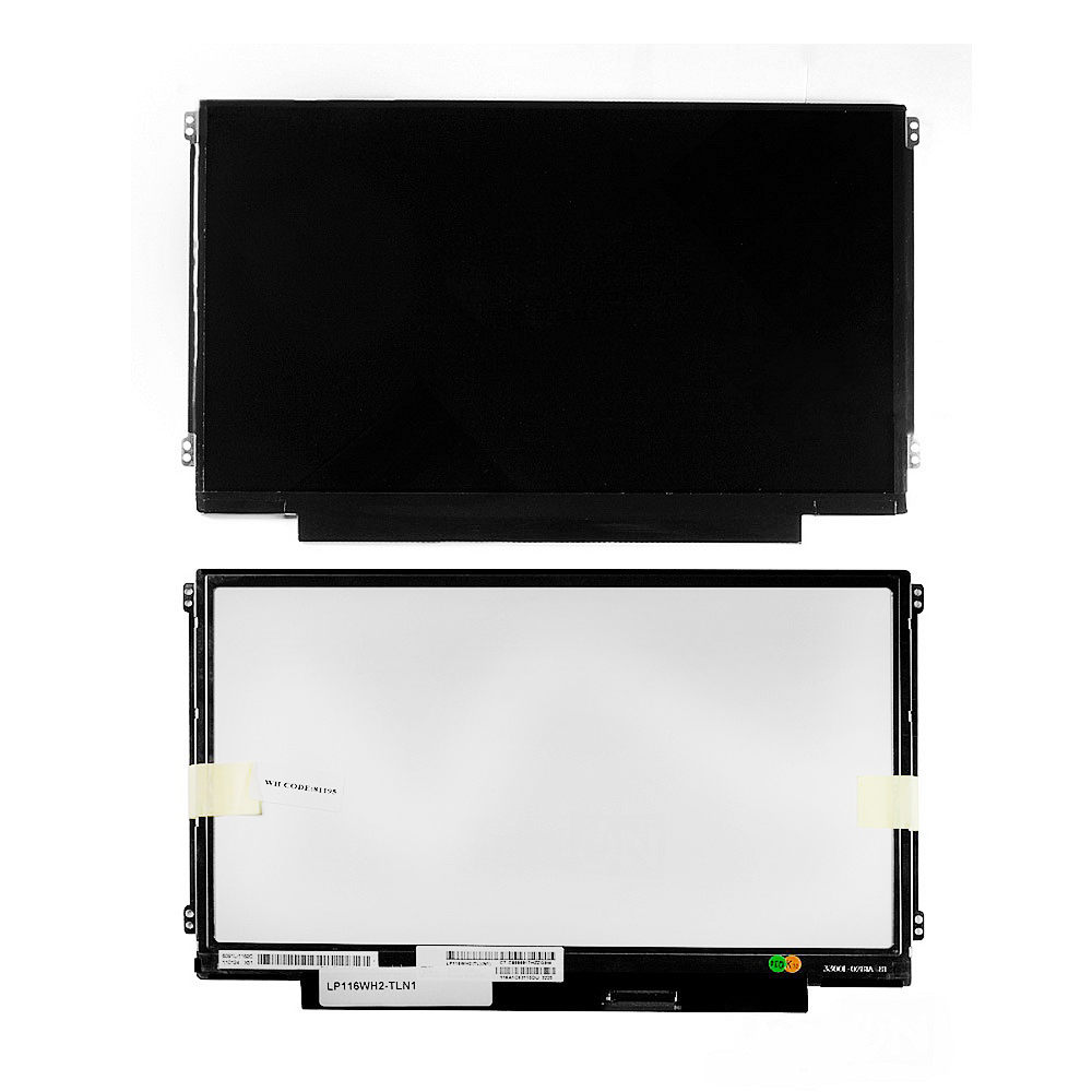 

Матрица для ноутбука 11.6" 1366x768 WXGA, 40 pin LVDS, Slim, LED, TN, крепления слева/спра, TOP-HD-116L-FLR-S