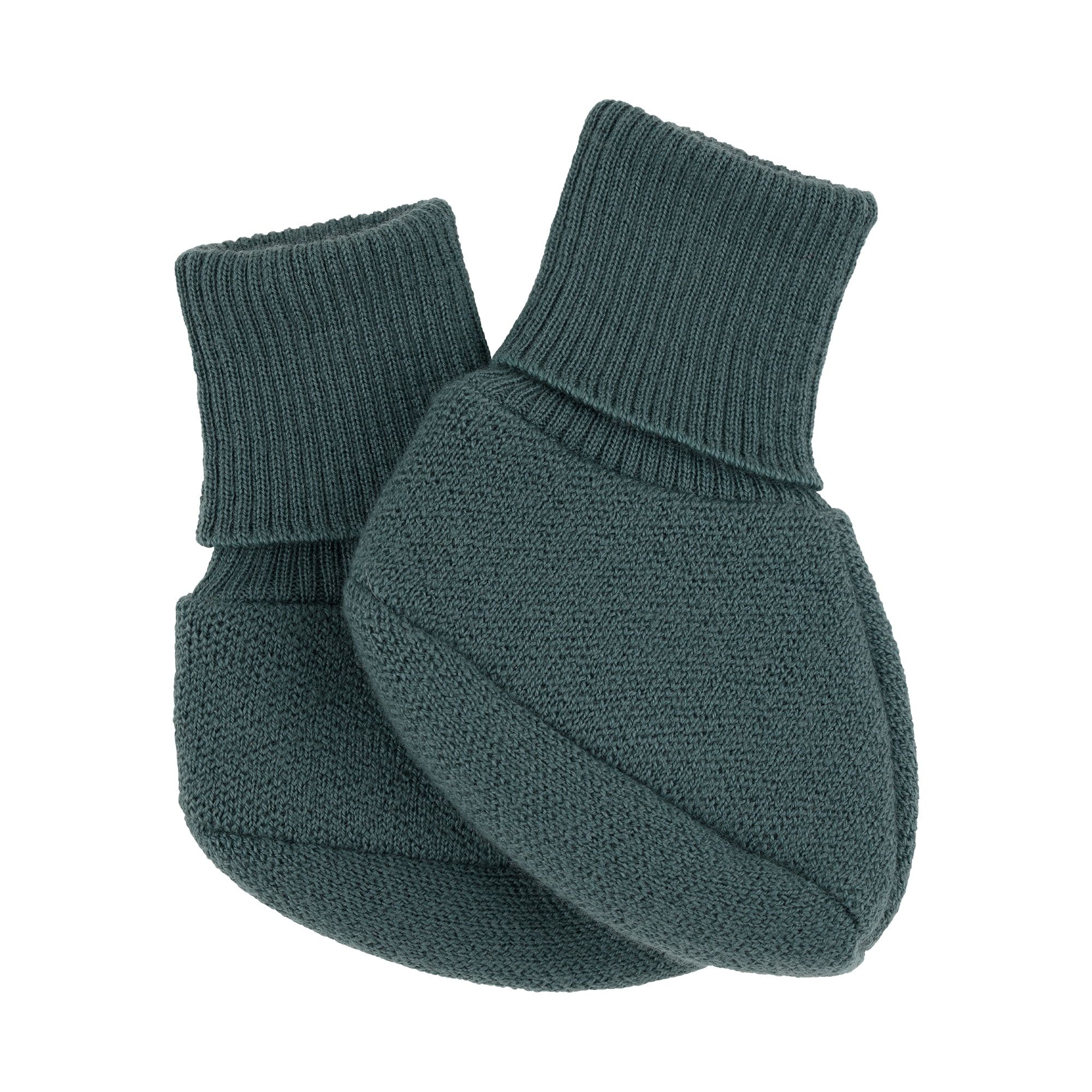 фото Пинетки voksi double knit sea green 12-18 м, 11009621