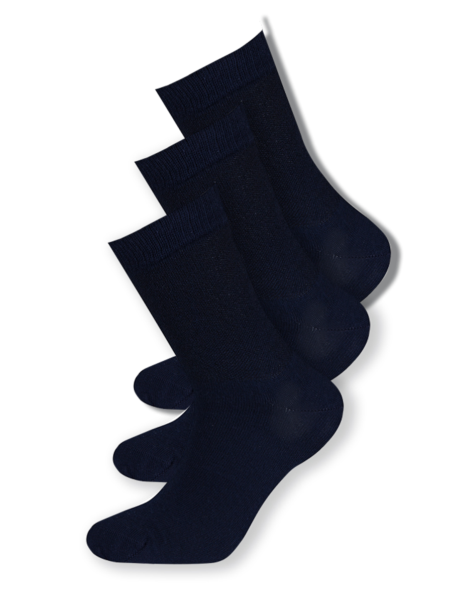Комплект носков женских SiS SS1054 синих 36-39