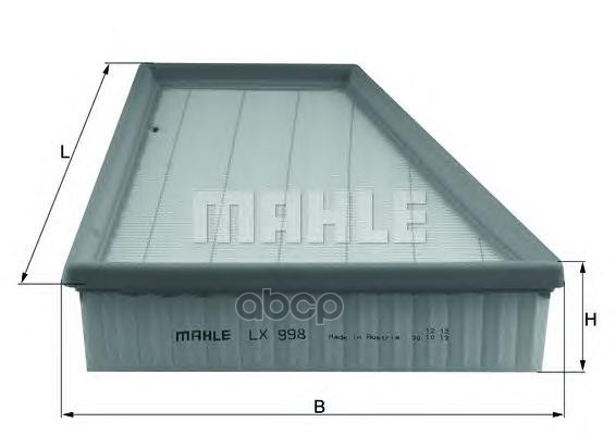 

Воздушный фильтр Mahle/Knecht LX998