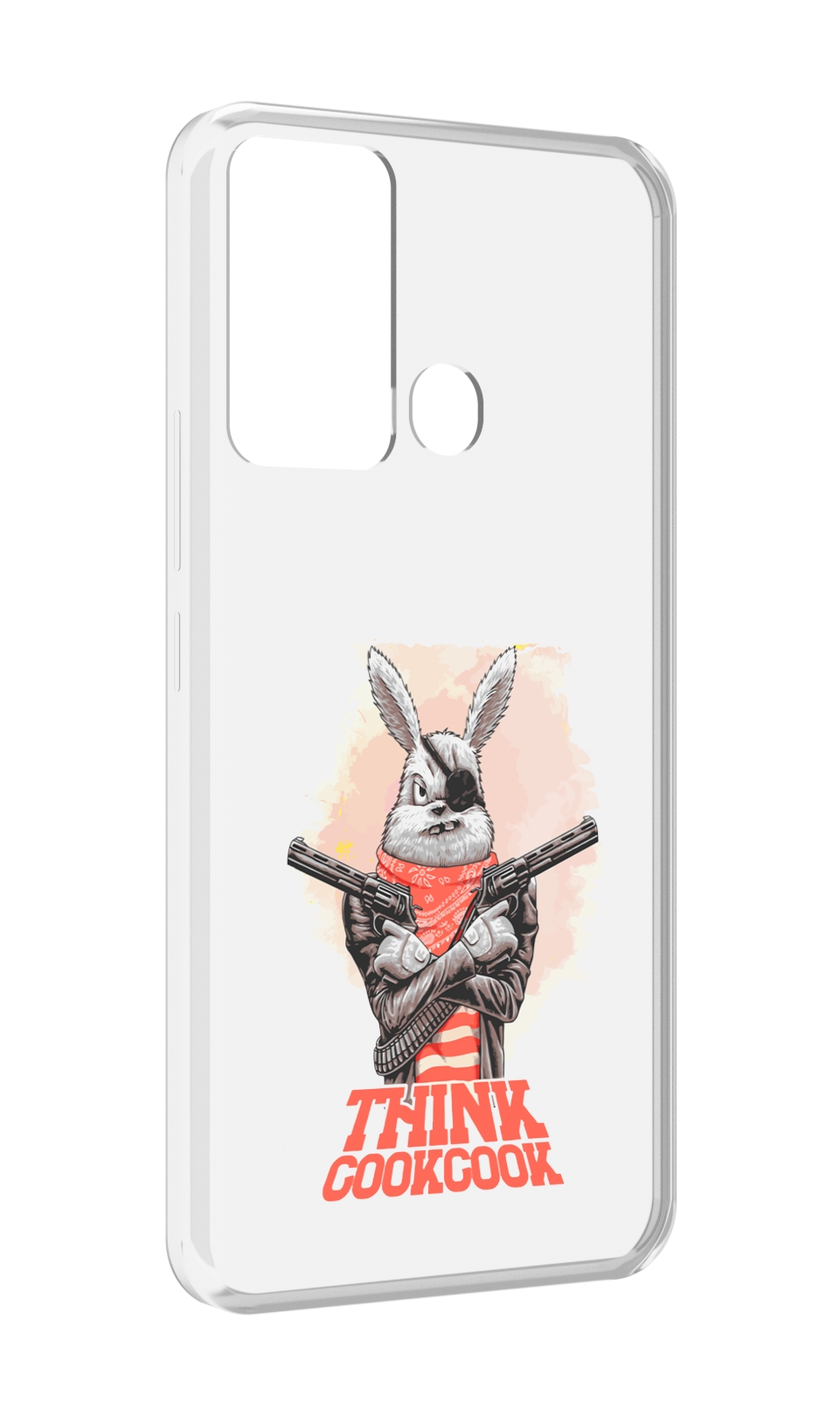 

Чехол MyPads кролик пират для Infinix Hot 12i, Прозрачный, Tocco