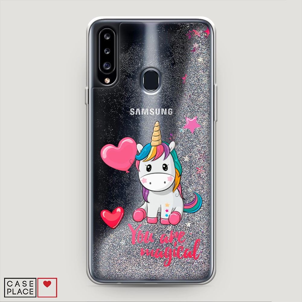 

Чехол Awog на Samsung Galaxy A20s / Самсунг A20s "Волшебная единорожка", 2100891-1