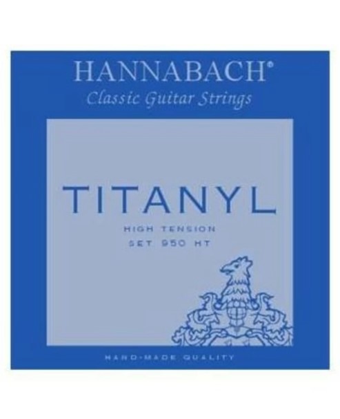 фото Струны для классической гитары hannabach 950ht tytanil