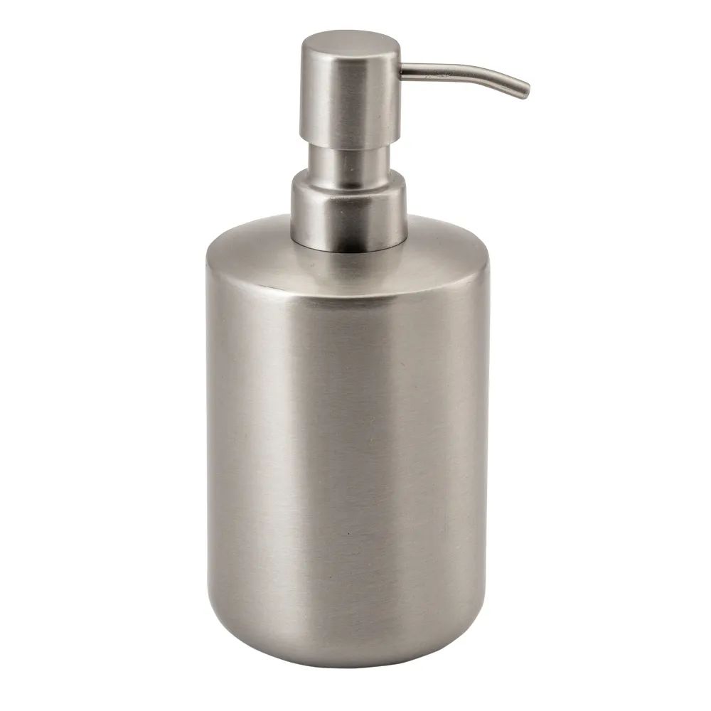 Дозатор для жидкого мыла Аквадекор Kropp, матовая нержавеющая сталь