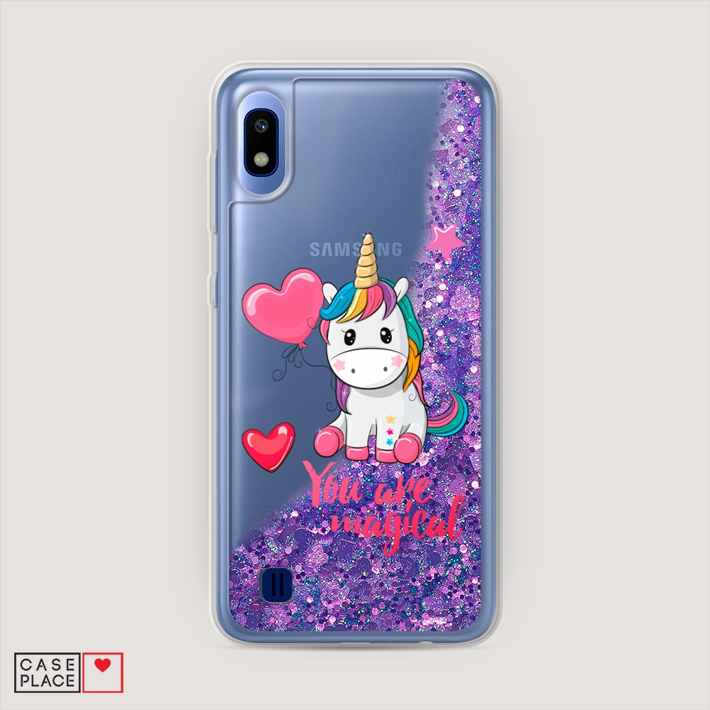 

Чехол Awog на Samsung Galaxy A10 "Волшебная единорожка", Разноцветный, 27992-1