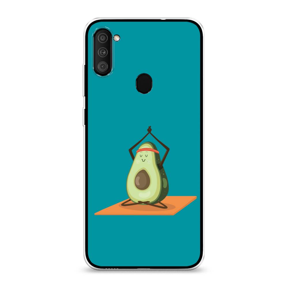 

Чехол для Samsung Galaxy M11/A11 "Расслабься с авокадо", Голубой, 2100650-6