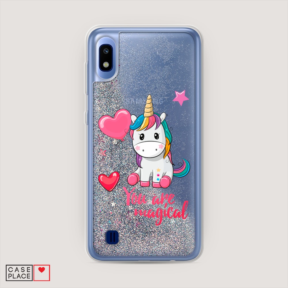 

Чехол Awog на Samsung Galaxy A10 "Волшебная единорожка", Разноцветный, 27991-1