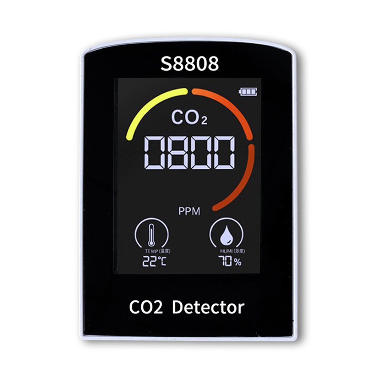 Детектор углекислого газа 2emarket CO2 5052