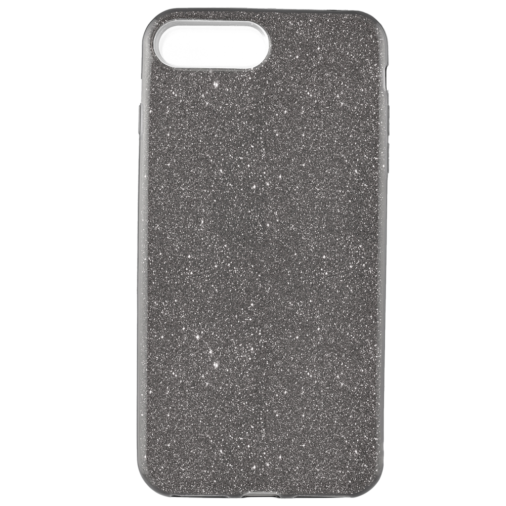 

Чехол для Apple iPhone 7 Plus\8 Plus Brosco Shine черный, IP7P/8P-SHINE-BLACK