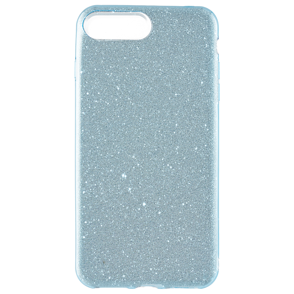 

Чехол для Apple iPhone 7 Plus\8 Plus Brosco Shine голубой, IP7P/8P-SHINE-LITEBLUE