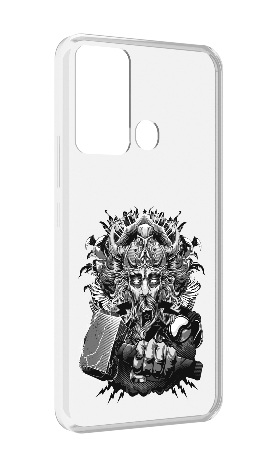 

Чехол MyPads злой тор для Infinix Hot 12i, Прозрачный, Tocco