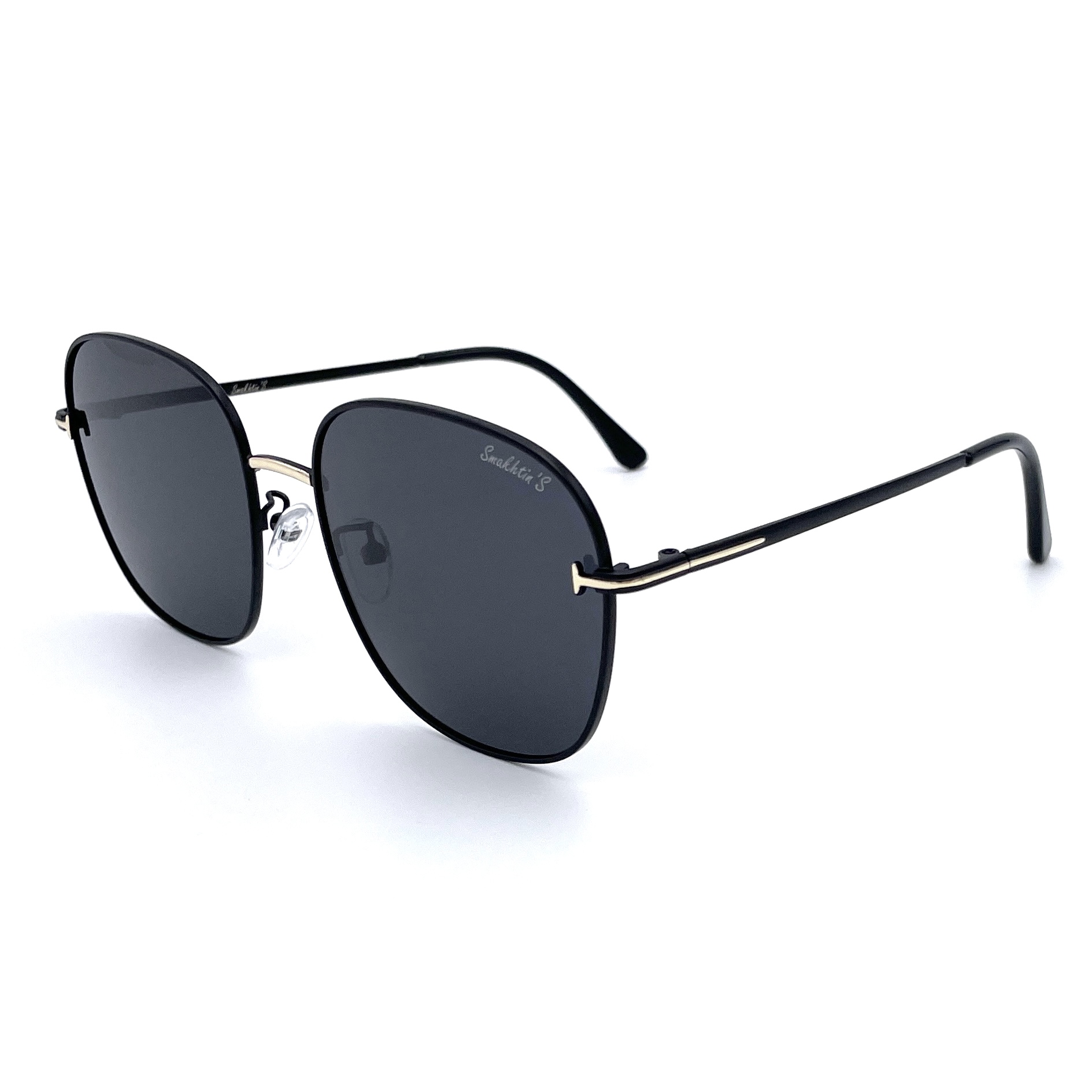 Солнцезащитные очки унисекс SmakhtinS eyewear accessories J831 черные 4499₽