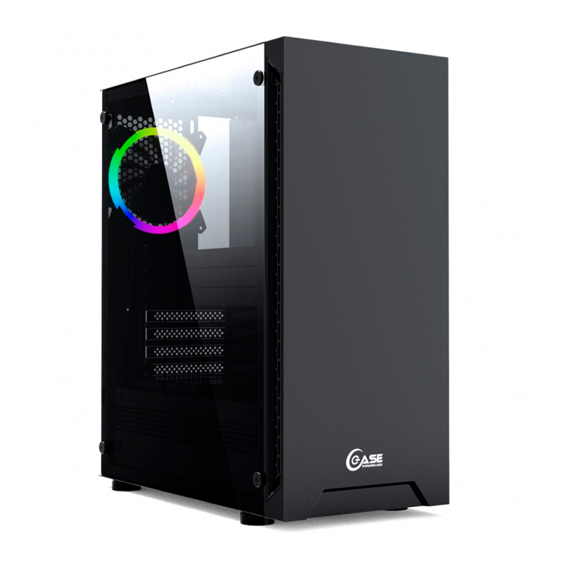

Корпус компьютерный Powercase Maestro X3 без БП (CMAXB-F2L1), Black