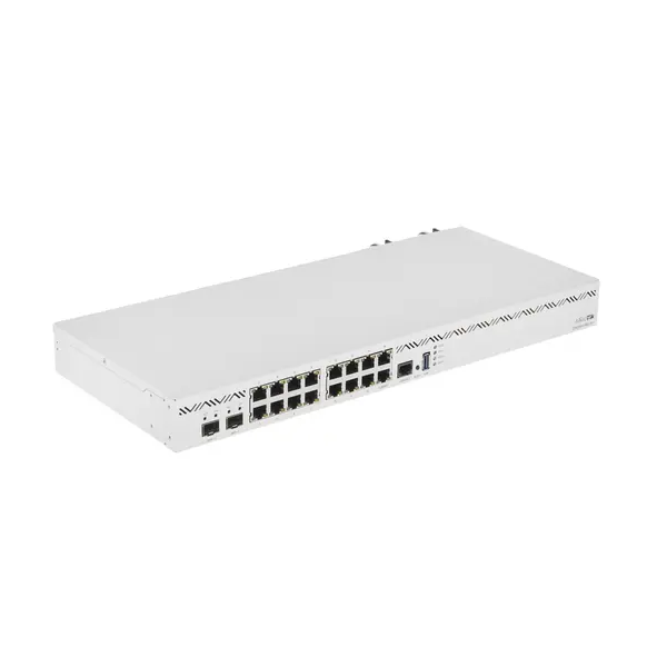 

Маршрутизатор Mikrotik CCR2004-16G-2S+PC белый (CCR2004-16G-2S+PC), CCR2004-16G-2S+PC