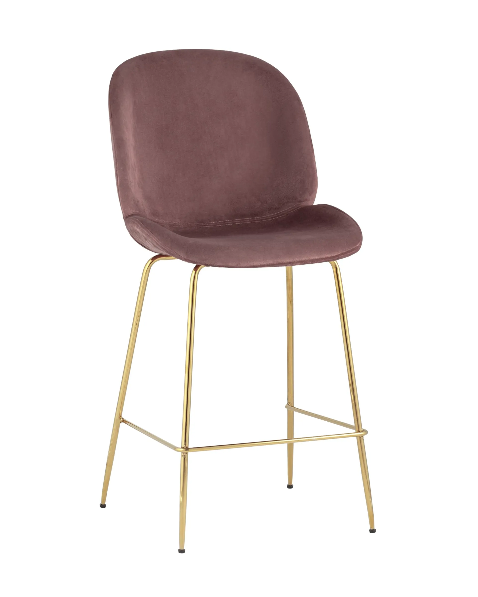фото Полубарный стул stool group ут000006593, темно-розовый