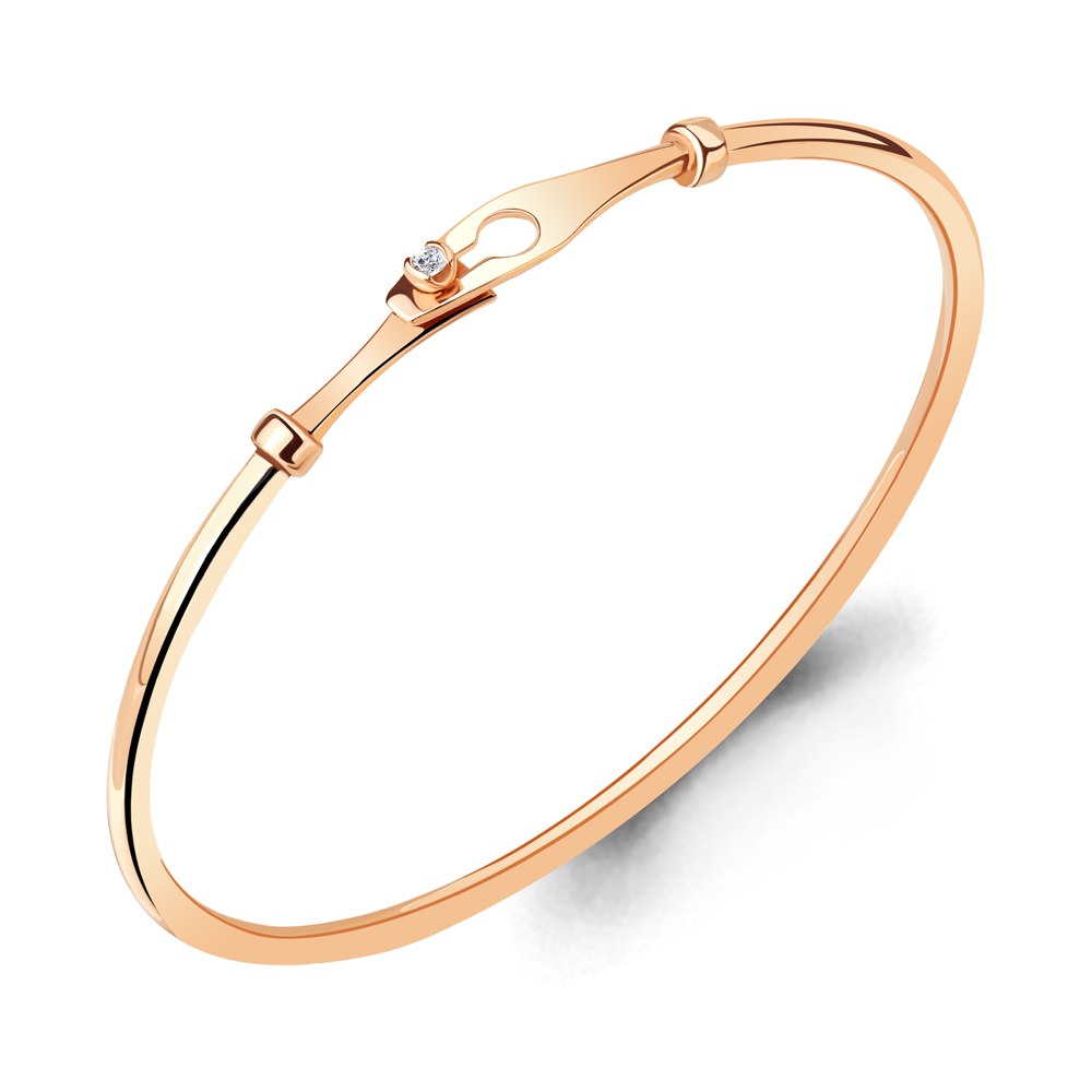 

Браслет из серебра с фианитом р. 17 Aquamarine 74505А_925_з, 74505А_925_з