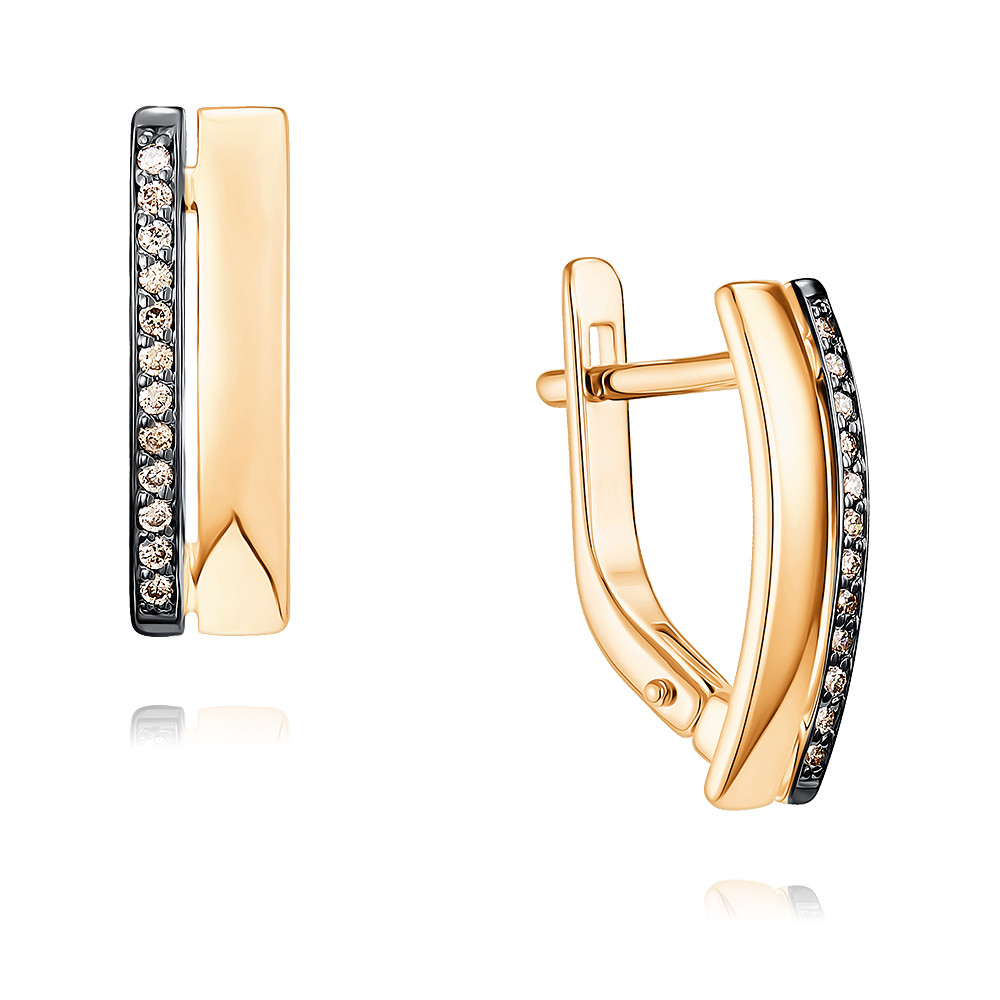 

Серьги из красного золота с бриллиантом ADAMAS 24039541/01-А50ДЧ-425, 24039541/01-А50ДЧ-425