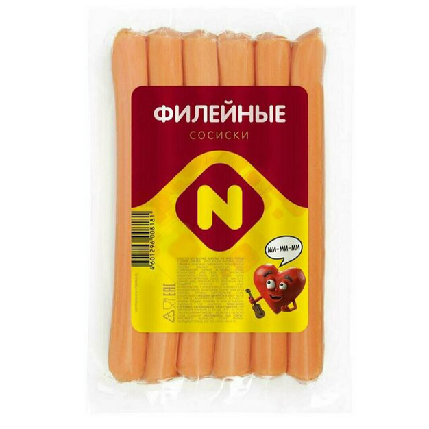 Сосиски Останкино Филейные 420 г