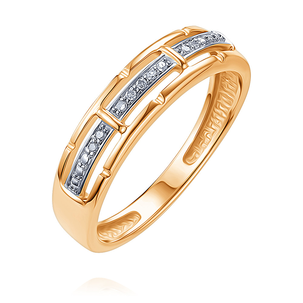 

Кольцо из красного золота с бриллиантом р.  ADAMAS 14039533/01-А501Д-41, 14039533/01-А501Д-41