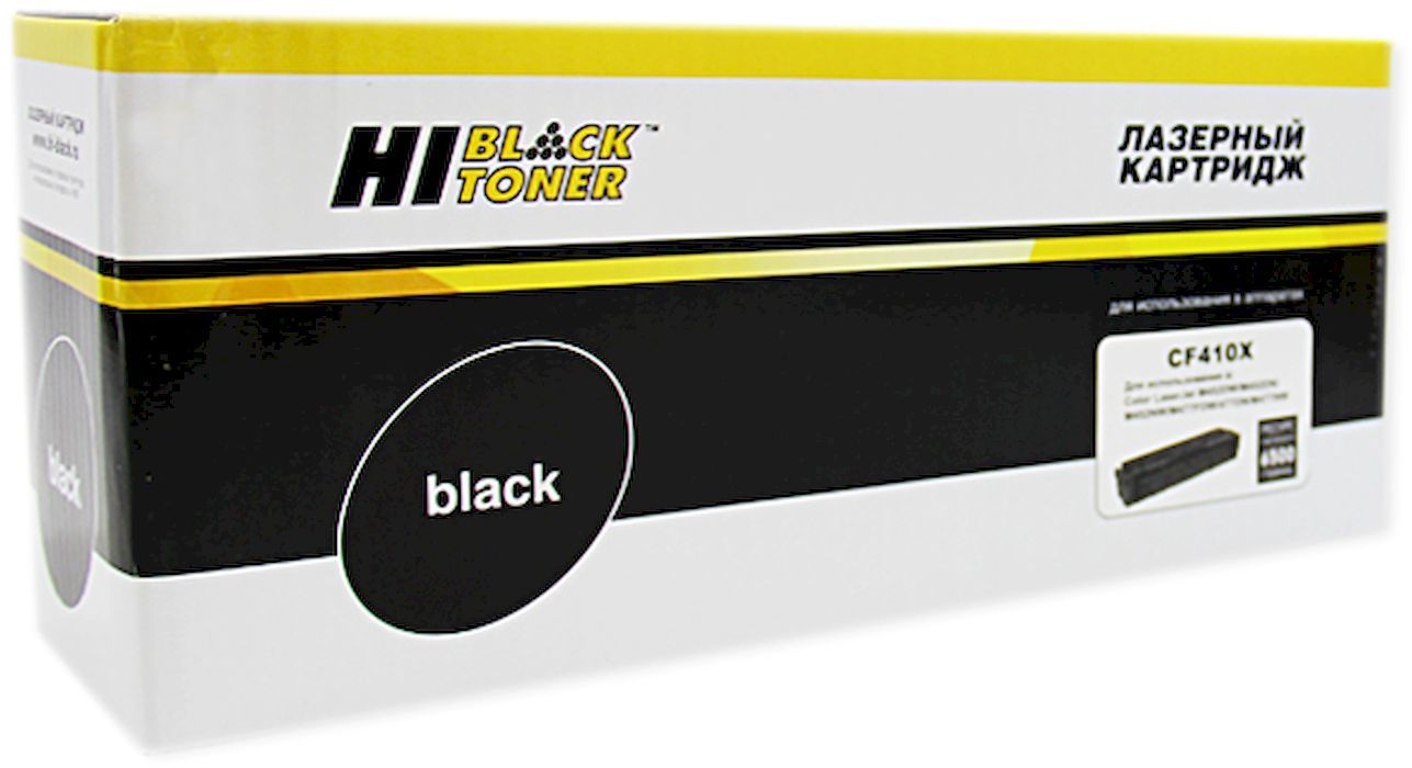 фото Картридж для лазерного принтера hi-black №410x cf410x черный