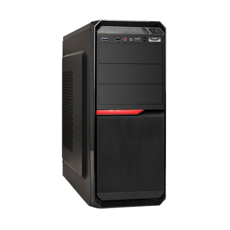 

Корпус компьютерный ExeGate AX-251U2 (EX287519RUS), Black
