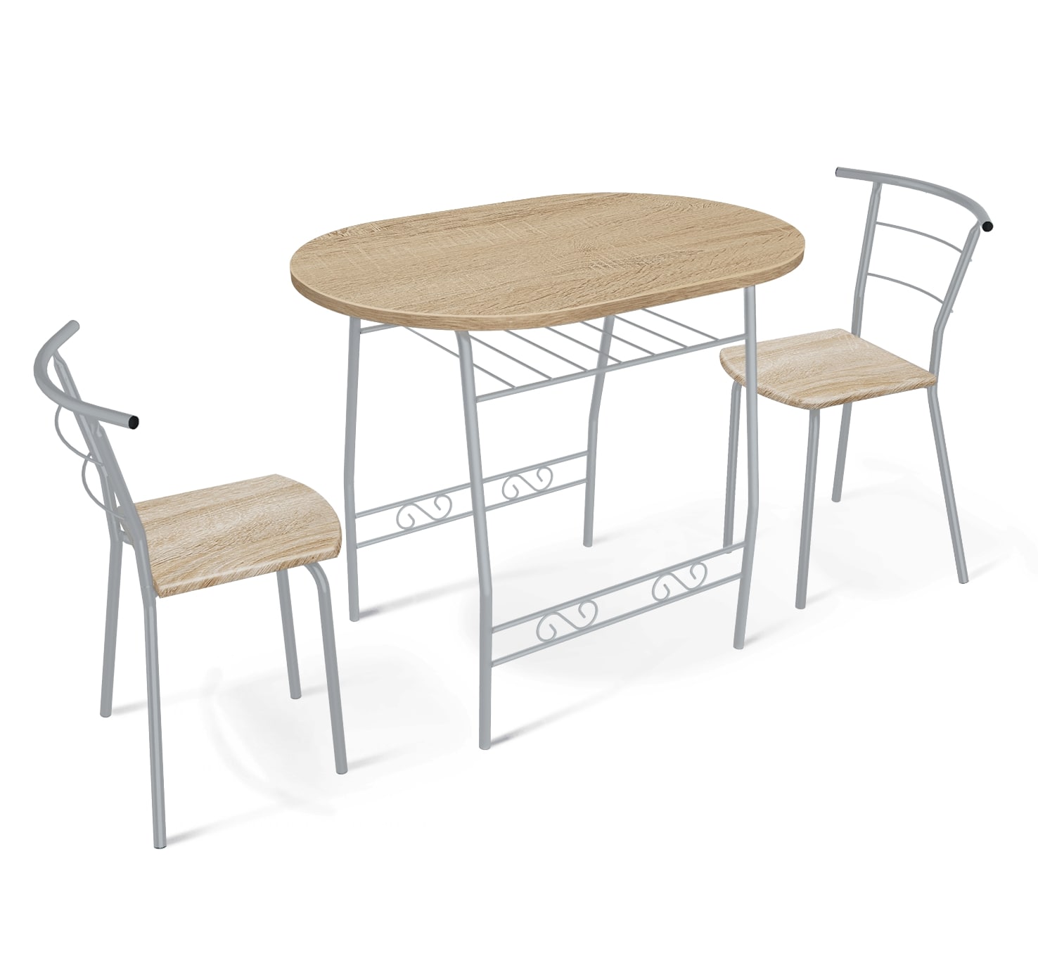 

Обеденная группа Sheffilton SHT-DS18, дуб сонома/металлик, 09922583