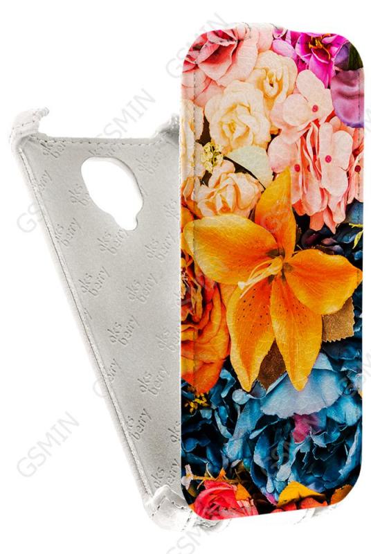 

Чехол Aksberry для Micromax D333 Дизайн 9, Белый