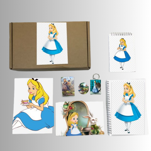 

Бокс с подарком Алиса в Стране чудес, Alice in Wonderland - 8, 54316407-1, 7 предметов