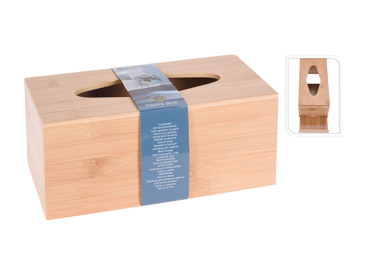 

Бокс для бумажных салфеток Bamboo ОГОГО Обстановочка!, Бокс для бумажных салфеток Bamboo