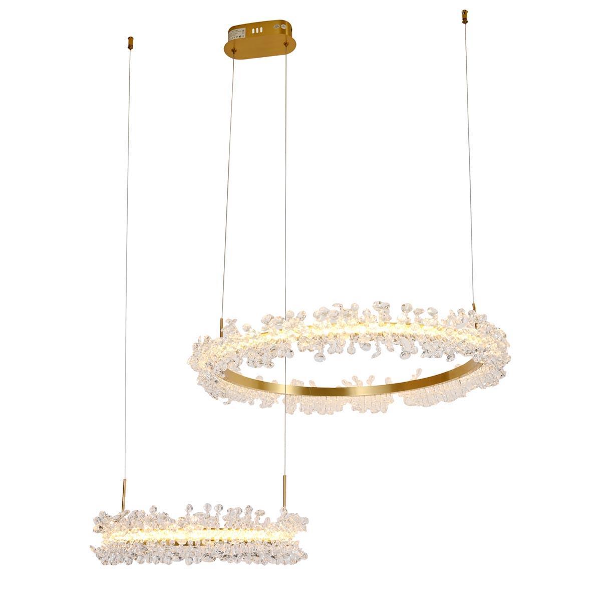 

Подвесной светодиодный светильник Kink Light Лаура 08245,36PA