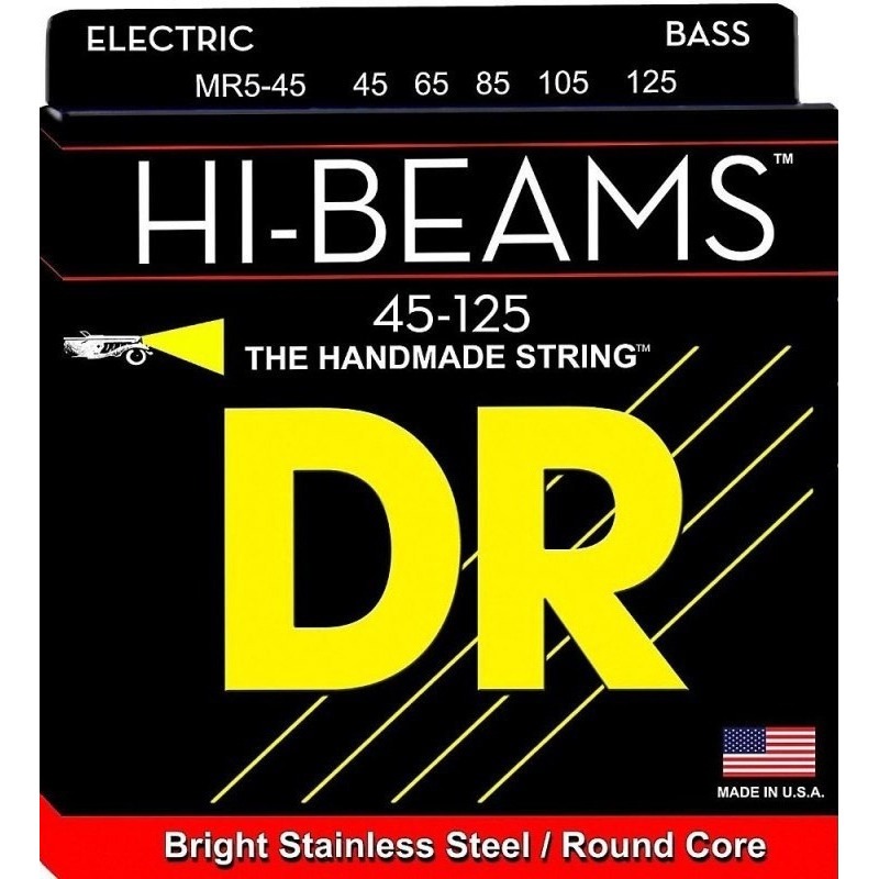 

Струны для бас-гитары DR String MR5-45, MR5-45