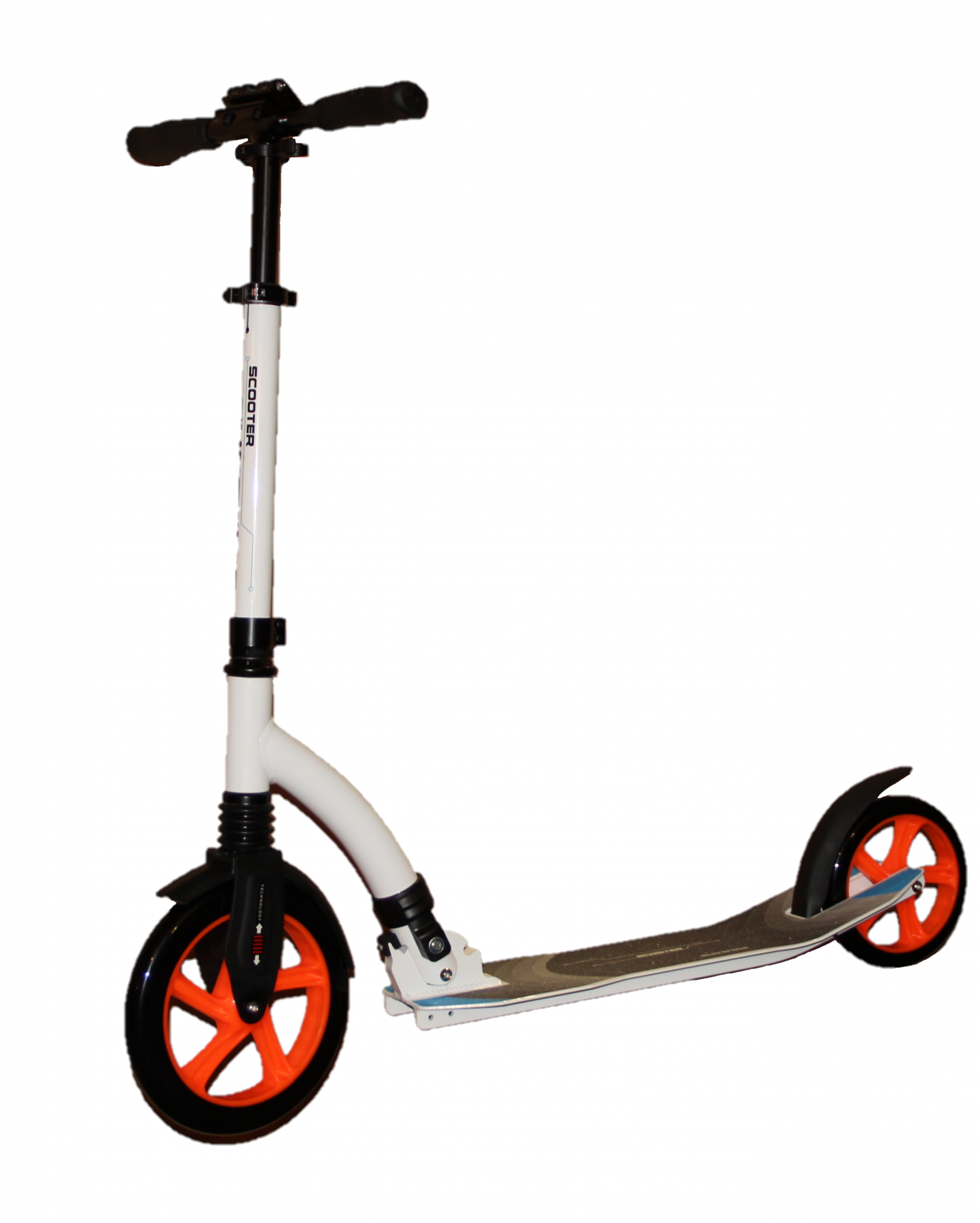 

Cамокат для взрослых и подростков с большими колесами Slider URBAN TRAVEL белый